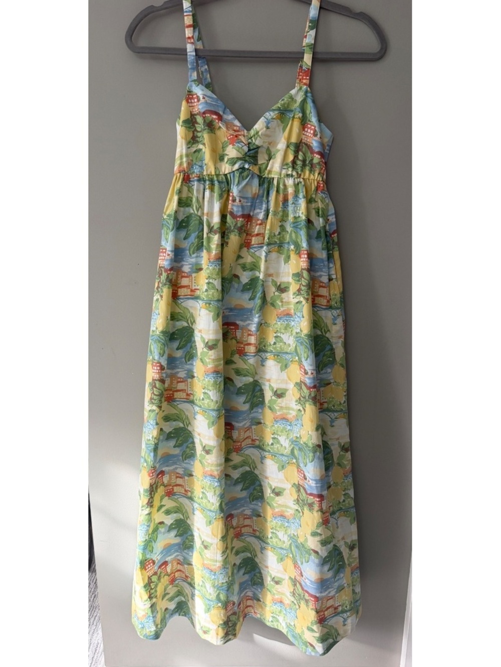 Abercrombie & Fitch Dress Sweetheart Babydoll Maxi Dress